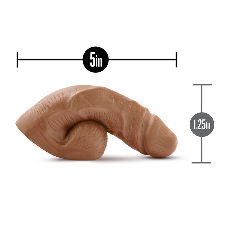 Measurements of Blush BL-57857 Performance 5 Inch Packer Mocha