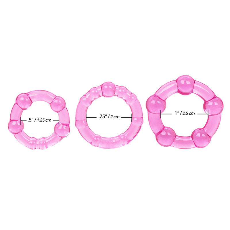 Island Rings - Pink