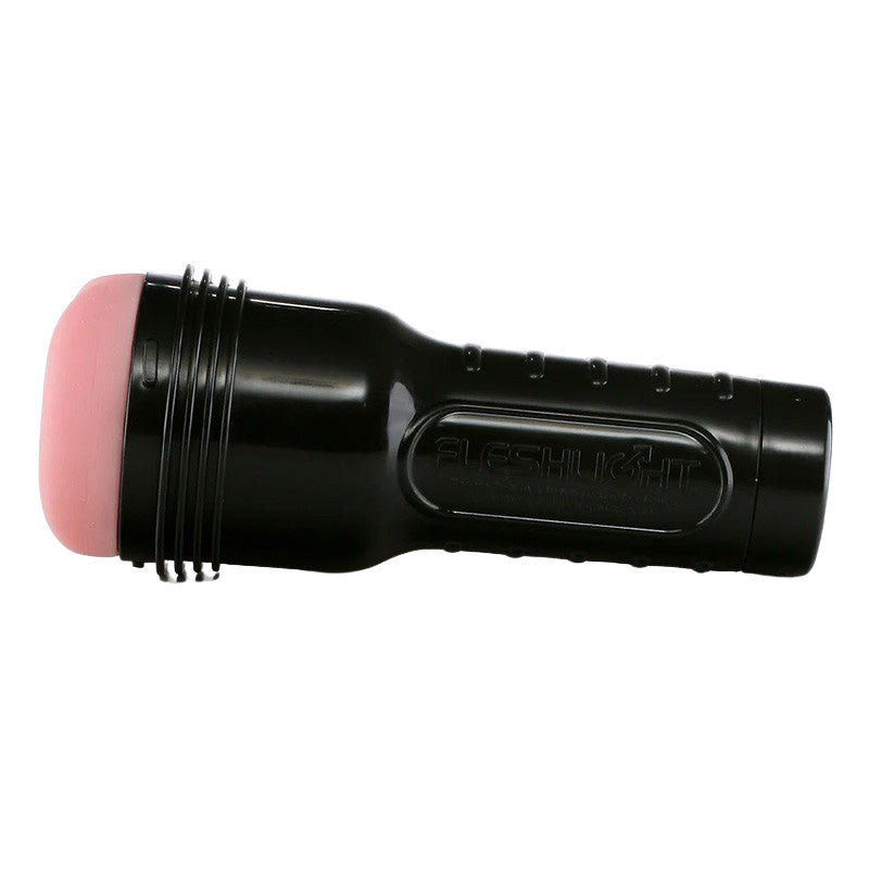 Black Fleshlight case with pink sleeve