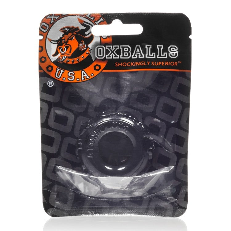 Black rubber ring in packaging with 'OXBALLS U.S.A.' branding on a white background