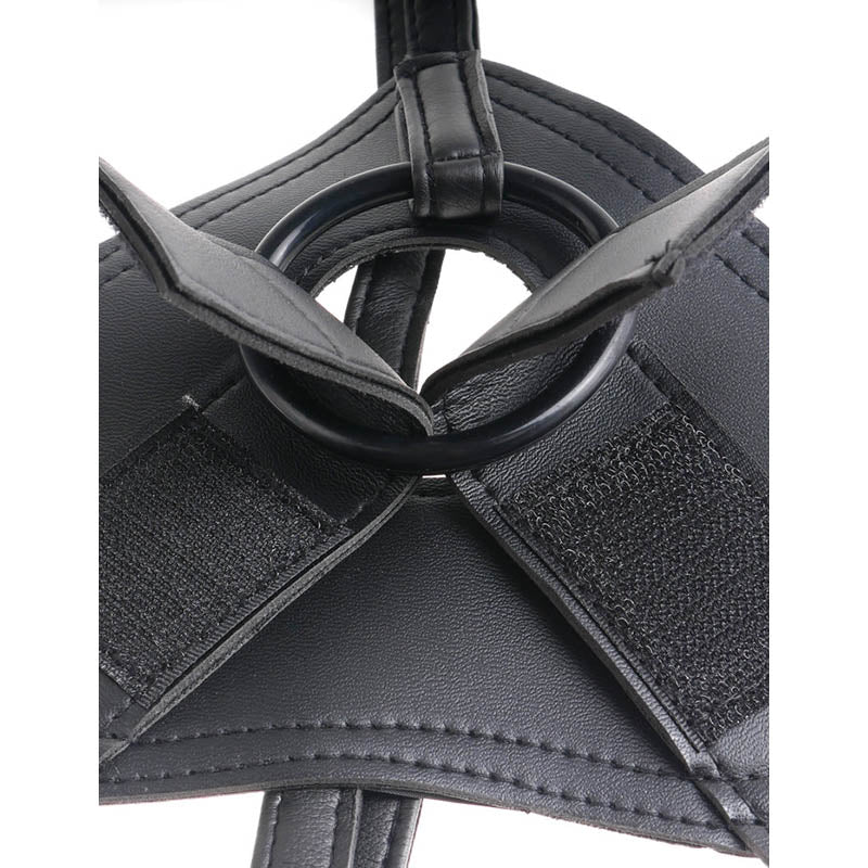 King Cock Strap-On Harness with 7 Inch Cock