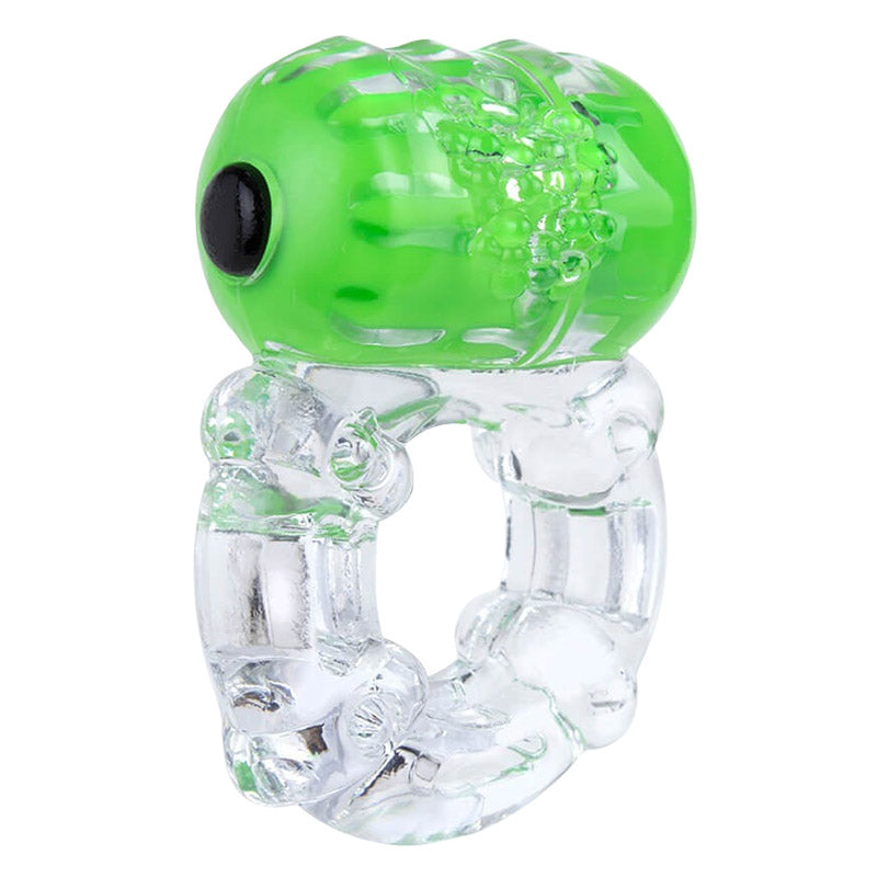 ColorPoP Big O Vibrating Cock Ring Green