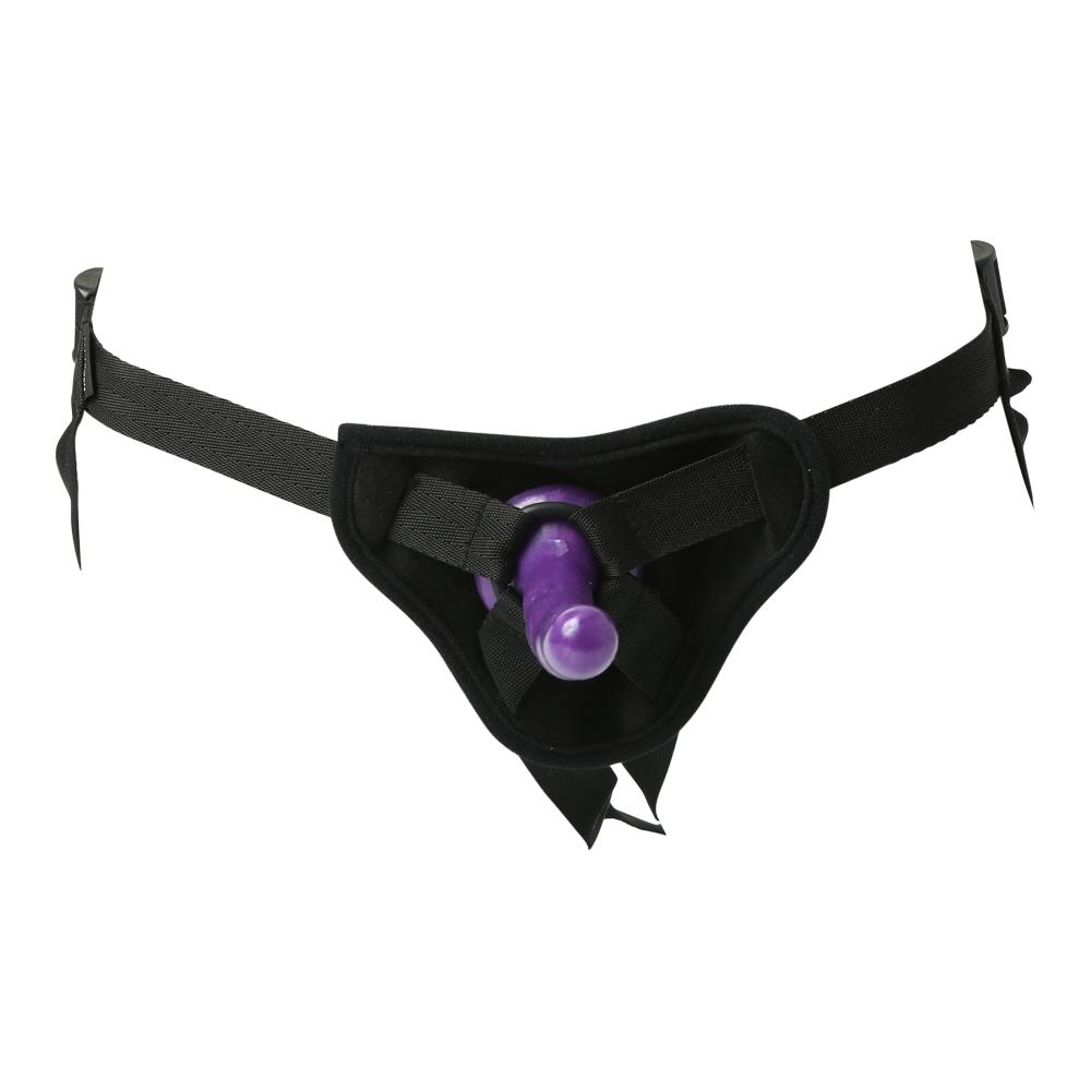 Sex & Mischief Strap On and Silicone Dildo Kit