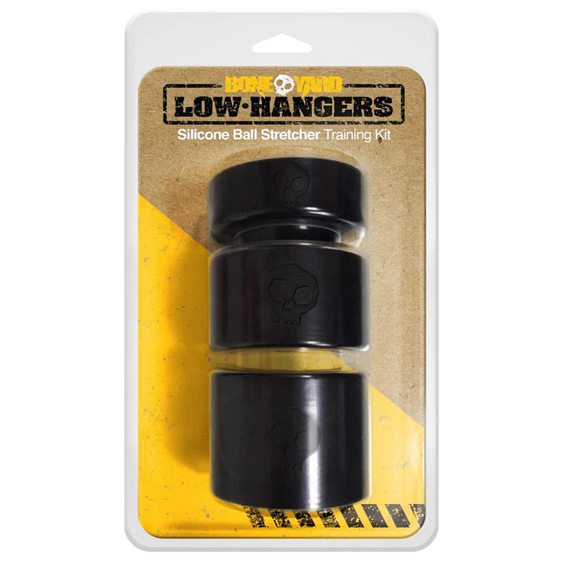 Boneyard Toys BY0435 Low Hangers Silicone Ball Stretcher Training Kit Package Front