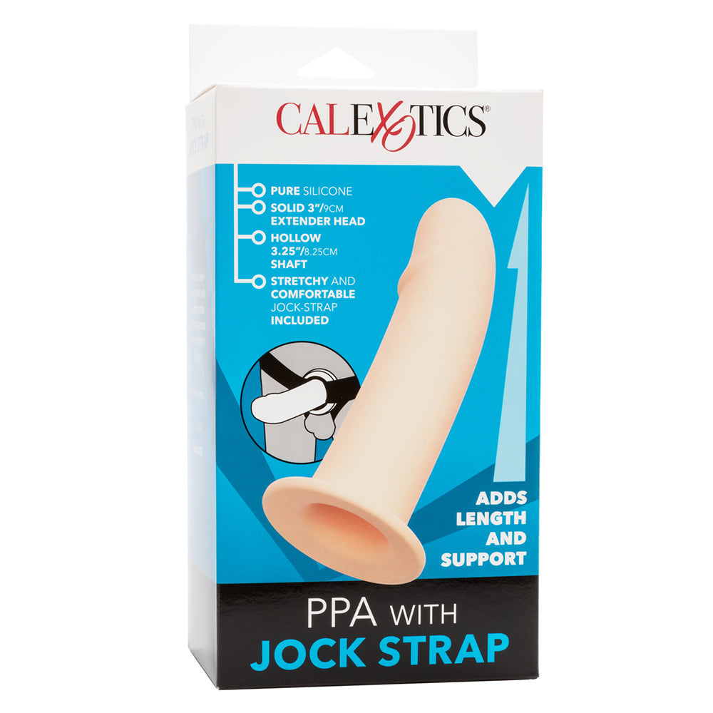 PPA with Jock Strap Penis Extender - Ivory - Box Front