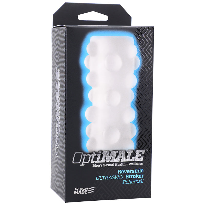 Doc Johnson 0693-01-BX OptiMALE Reversible Stroker - Rollerball Package