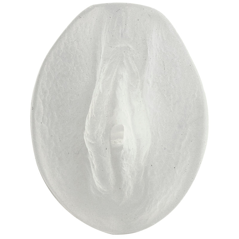 Doc Johnson 0683-01-BX Palm Pal Frosted ULTRASKYN Masturbator - Pussy