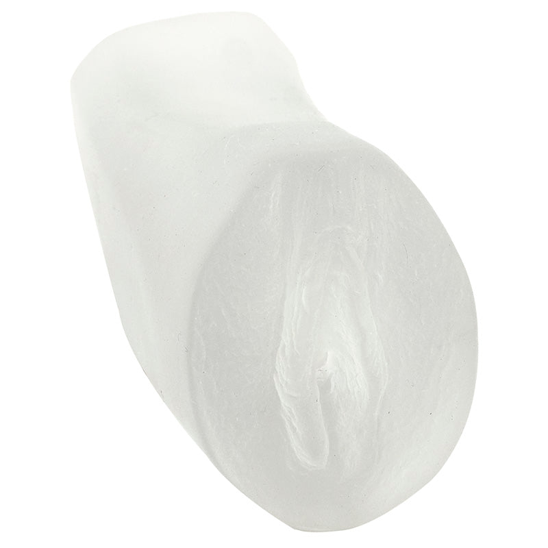 Doc Johnson 0683-01-BX Palm Pal Frosted ULTRASKYN Masturbator - Pussy