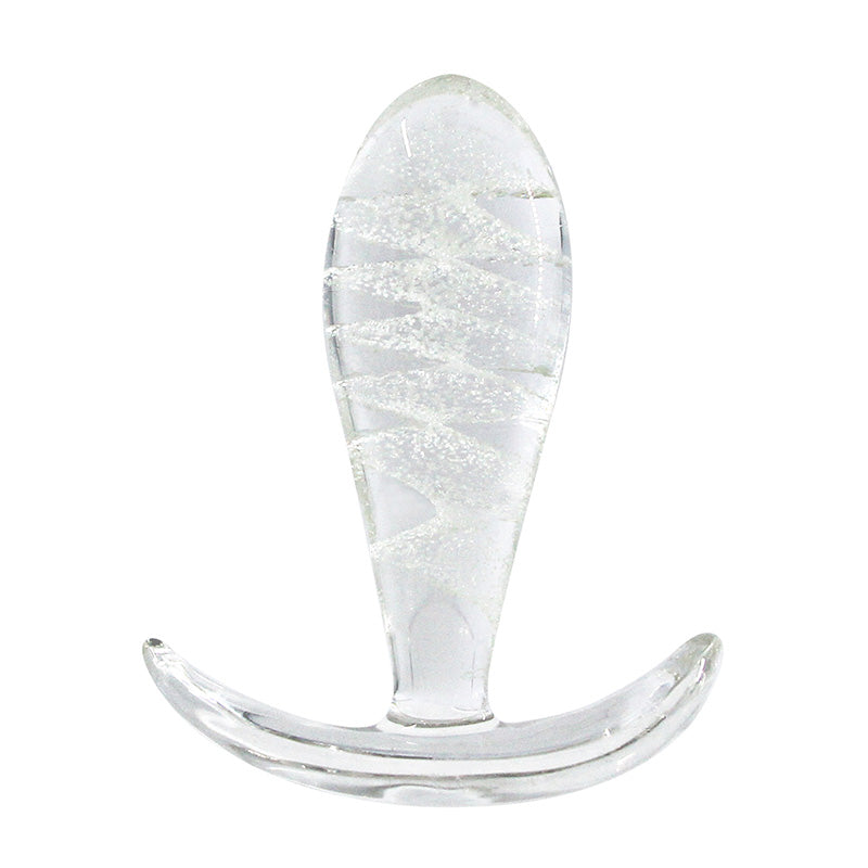 NS Novelties NSN-0491-51 Firefly Glass Ace I Glow In The Dark Butt Plug