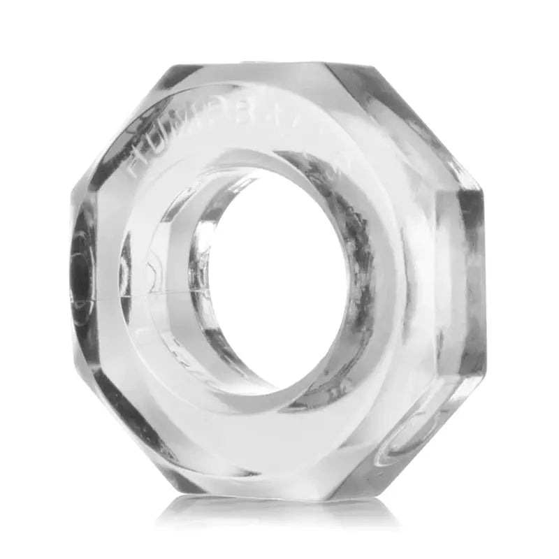 Oxballs Atomic Jock Humpballs Super-Elastic Cock Ring Clear AJ-1077