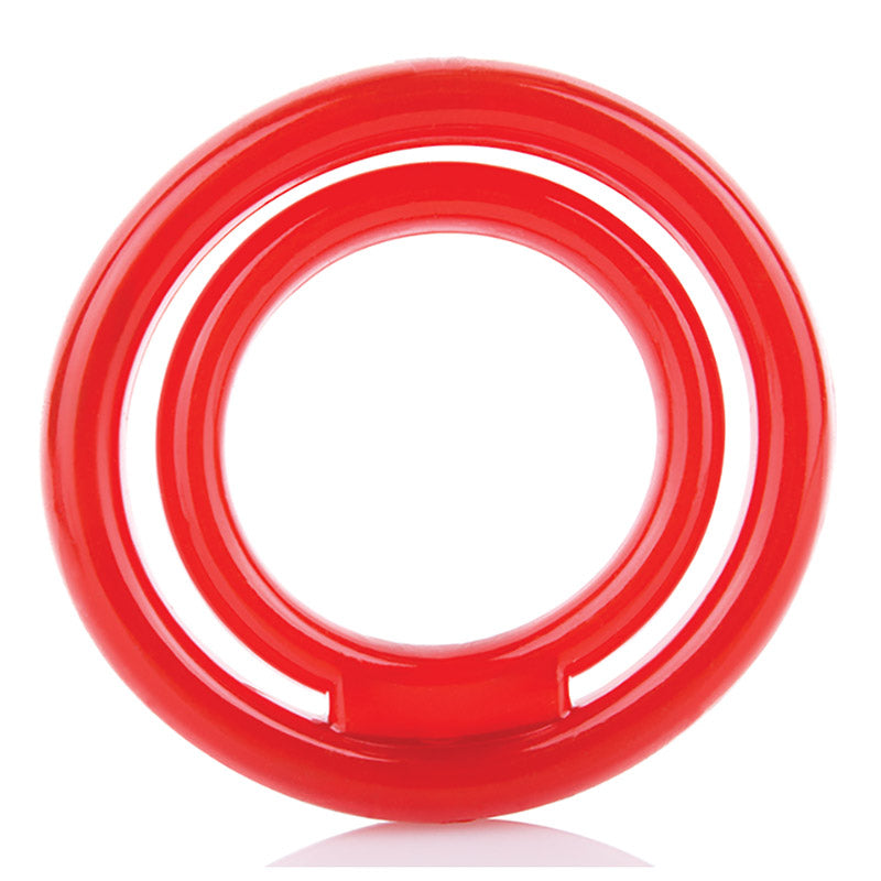 Screaming O RNG2-R-101 Ring O 2 Double Cock Ring Red