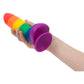 Addiction Justin 8 Inch Rainbow Dong
