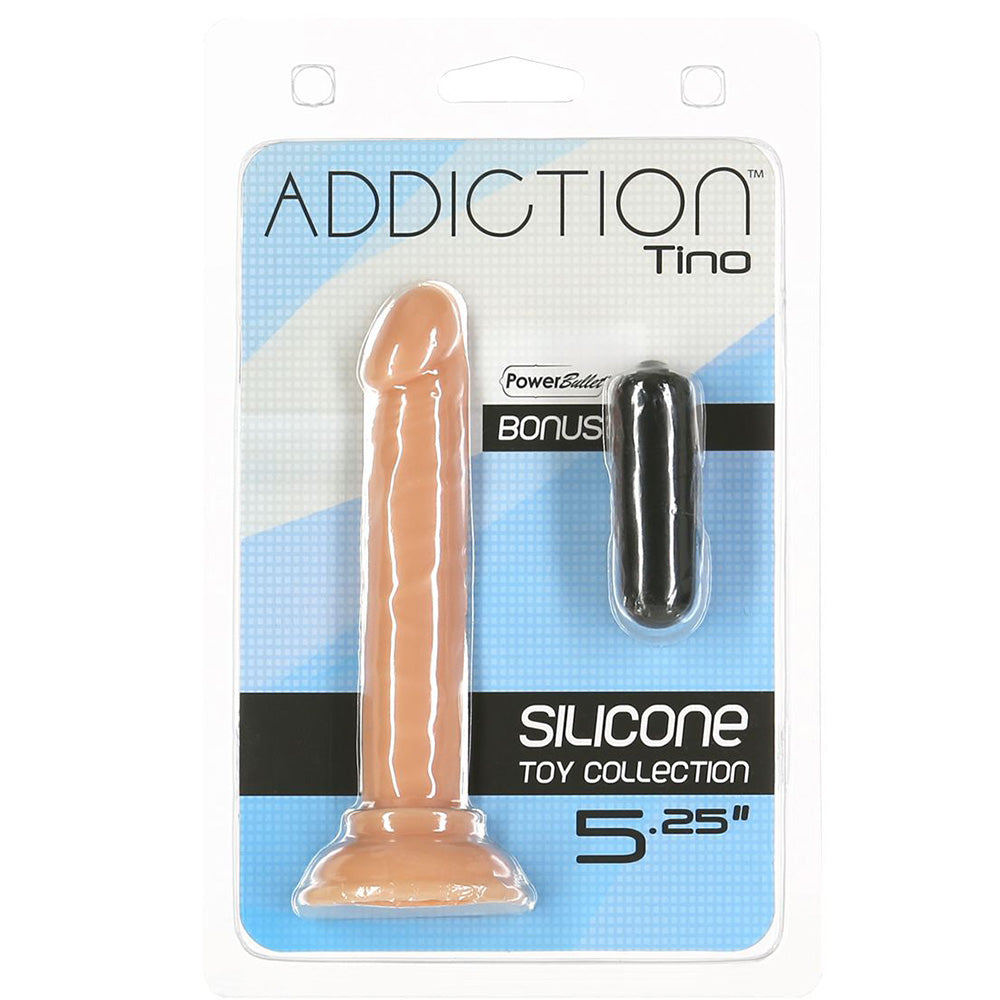 Addiction Tino 5.25 Inch Silicone Dildo