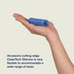 Hand holding Arcwave Ghost Reversible Silicone Stroker Blue