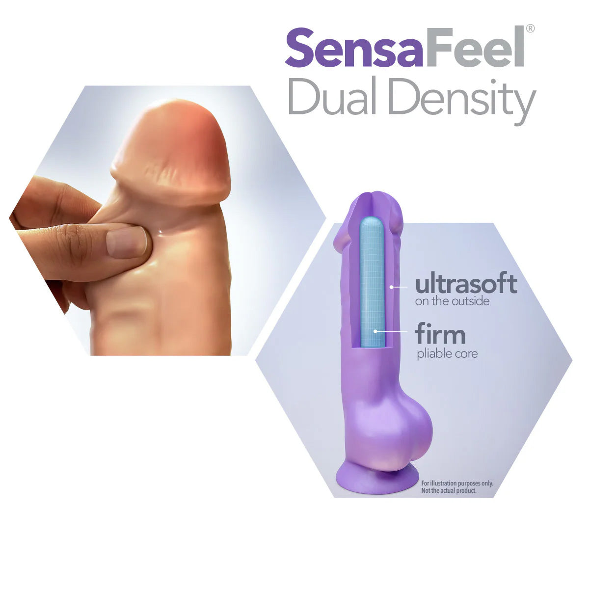 Au Naturel Big John Realistic Dildo