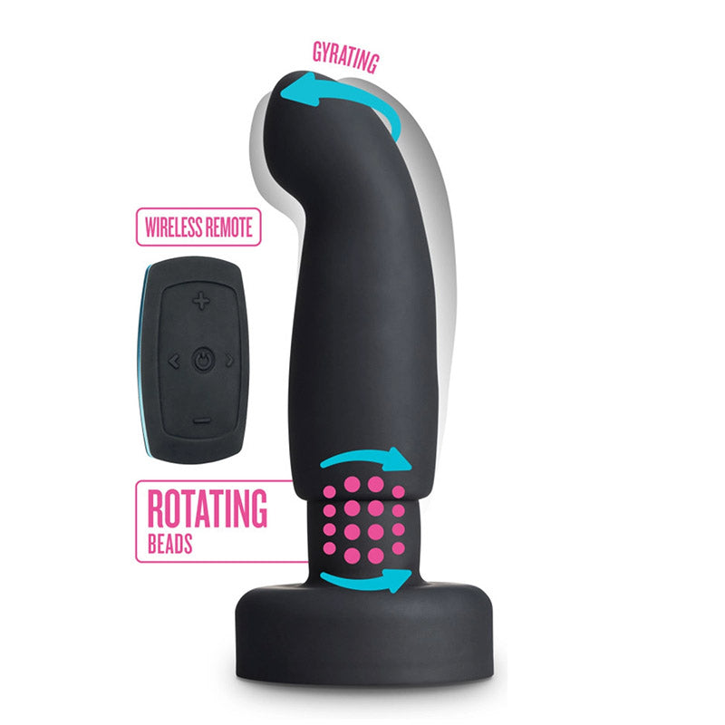 Blush BL-11985 Anal Adventures Platinum Circuit Plug Rotating Butt Plug