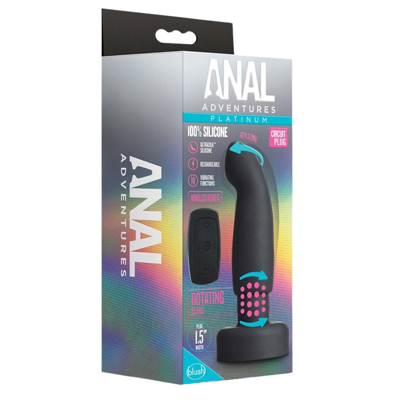 Product packaging for Anal Adventures Platinum Circuit Plug