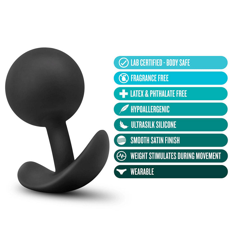 Blush BL-11815 Anal Adventures Platinum Silicone Vibra Plug features list