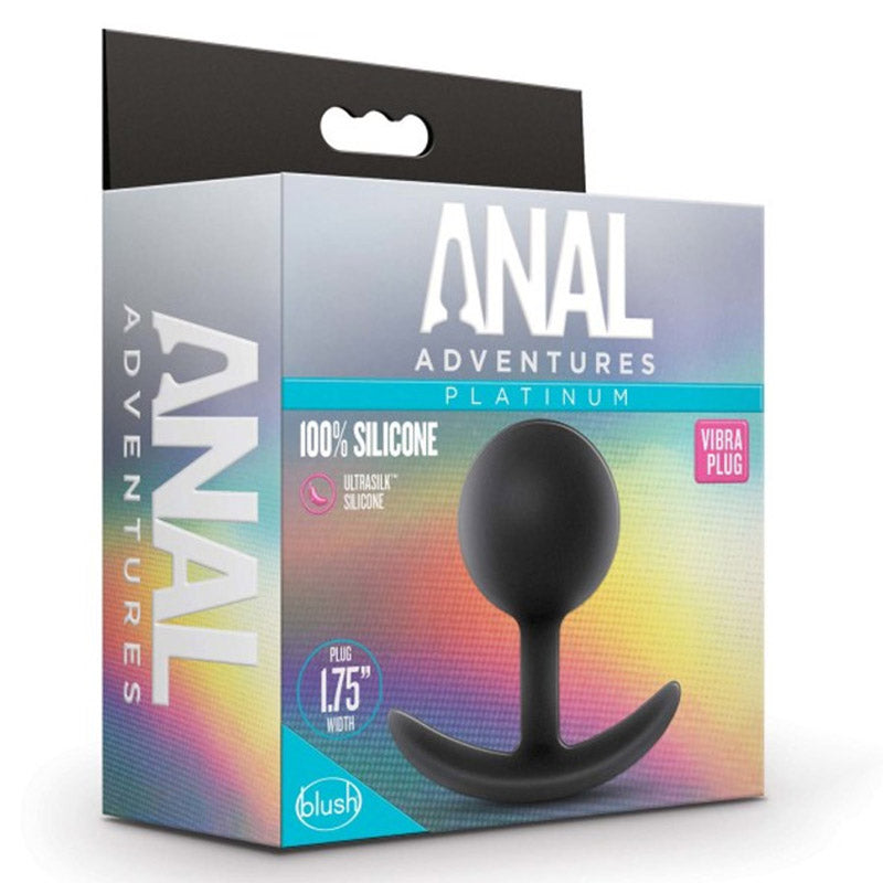 Product packaging for Anal Adventures Platinum Vibra Plug