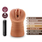 Features list for Blush BL-73517 M For Men Julieta Mocha Vibrating Pussy Stroker