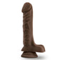 Loverboy The DJ Realistic Brown Average Size Dildo with Suction Cup