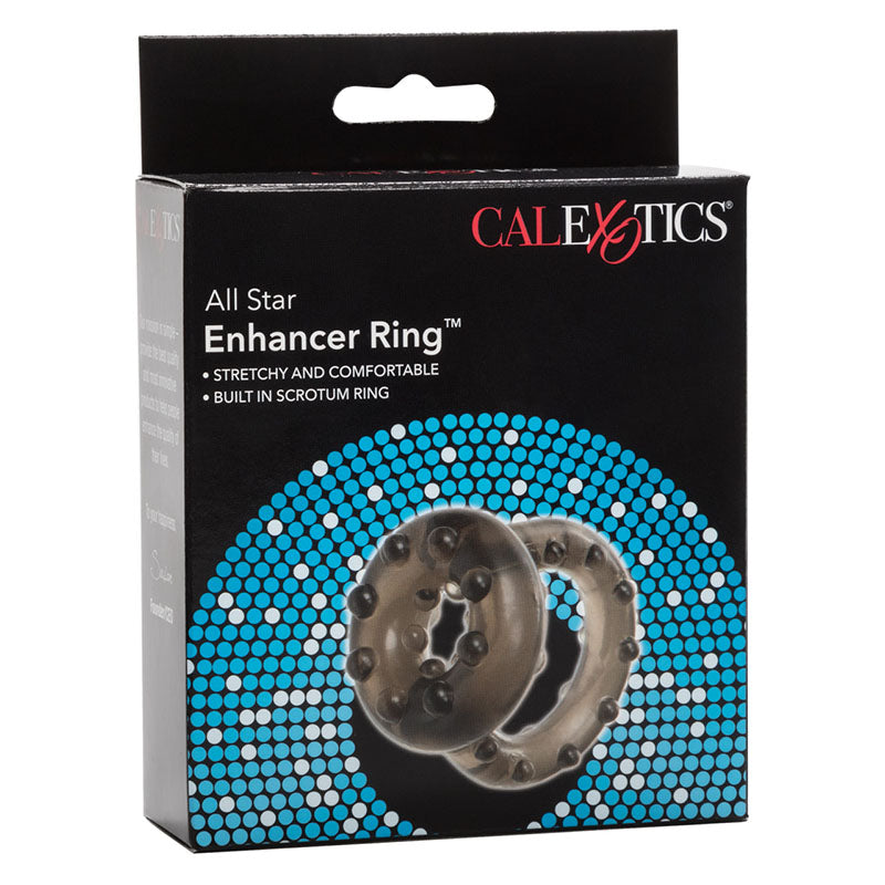 CalExotics All Star Enhancer Ring packaging on white background