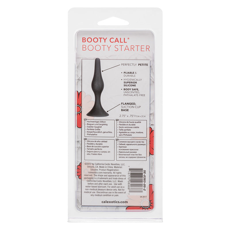 Booty Call Booty Starter Beginner's Plug - Black