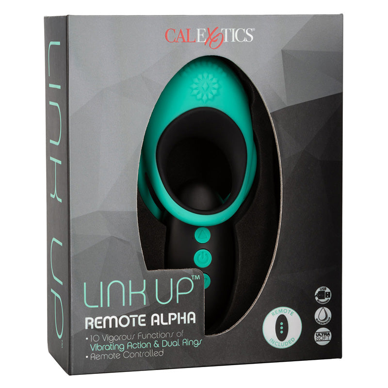 Link Up Remote Alpha Vibrating Cock Ring