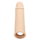 CalExotics SE-1633-05-3 Performance Maxx Life-Like Penis Extension Sleeve 7" Ivory