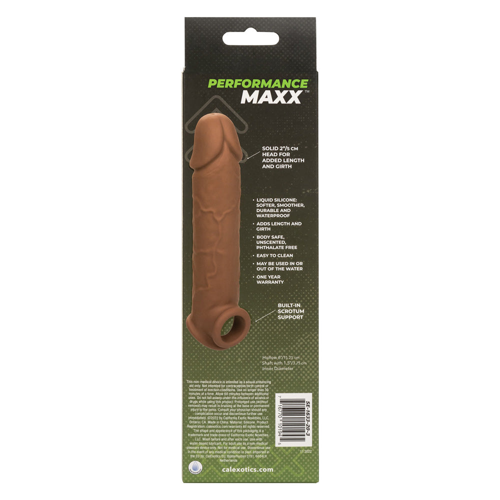 CalExotics SE-1633-20-3 Performance Maxx Life-Like Extension 8 Inch Brown Package Back