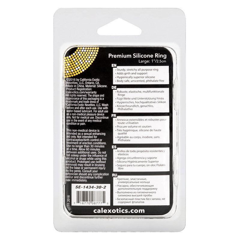 Premium Silicone Ring - Large