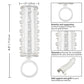 Sensation Enhancer Stimulating Sleeve