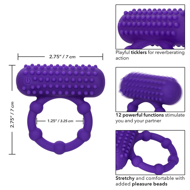 Silicone Rechargeable 5 Bead Maximus Ring