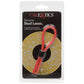 Silicone Stud Lasso Cock Ring - Red