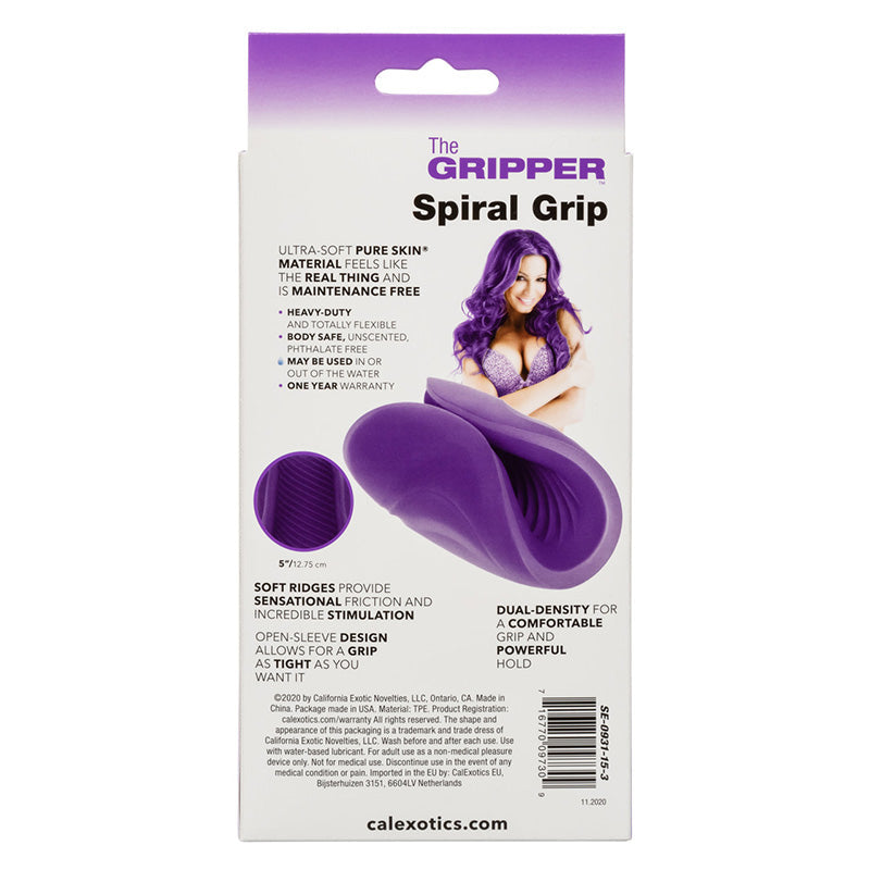 The Gripper Spiral Grip Masturbator