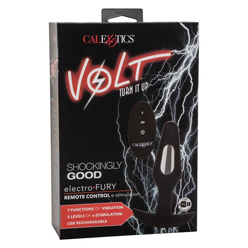 Volt Electro-Fury E-Stim Butt Plug