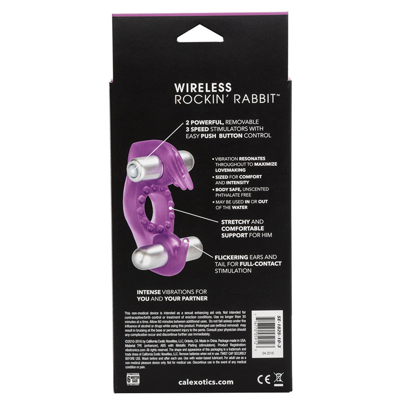 Wireless Rockin’ Rabbit Cock Ring
