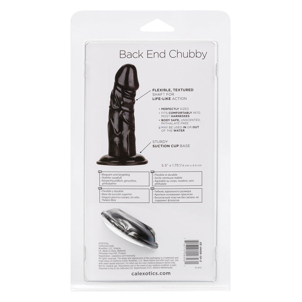 Back End Chubby Dildo