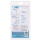Back of packaging for CalExotics SE-2380-00-2 Lube Tube Lubricant Applicators Clear