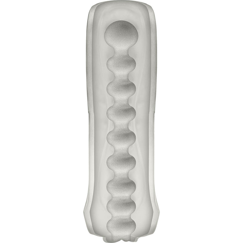 Cross-section of Balls Deep Pussy Stroker interior texture