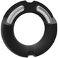 KINK Stretchable Silicone-Covered Metal Cock Ring - 50mm