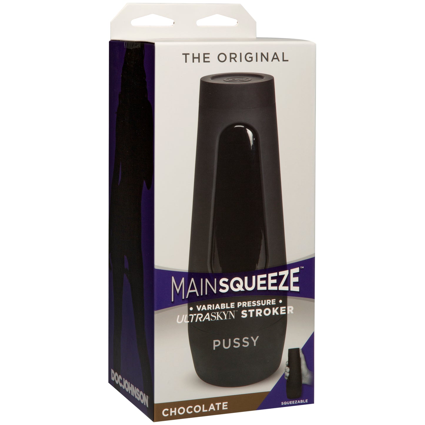 Main Squeeze The Original Pussy Stroker - Chocolate