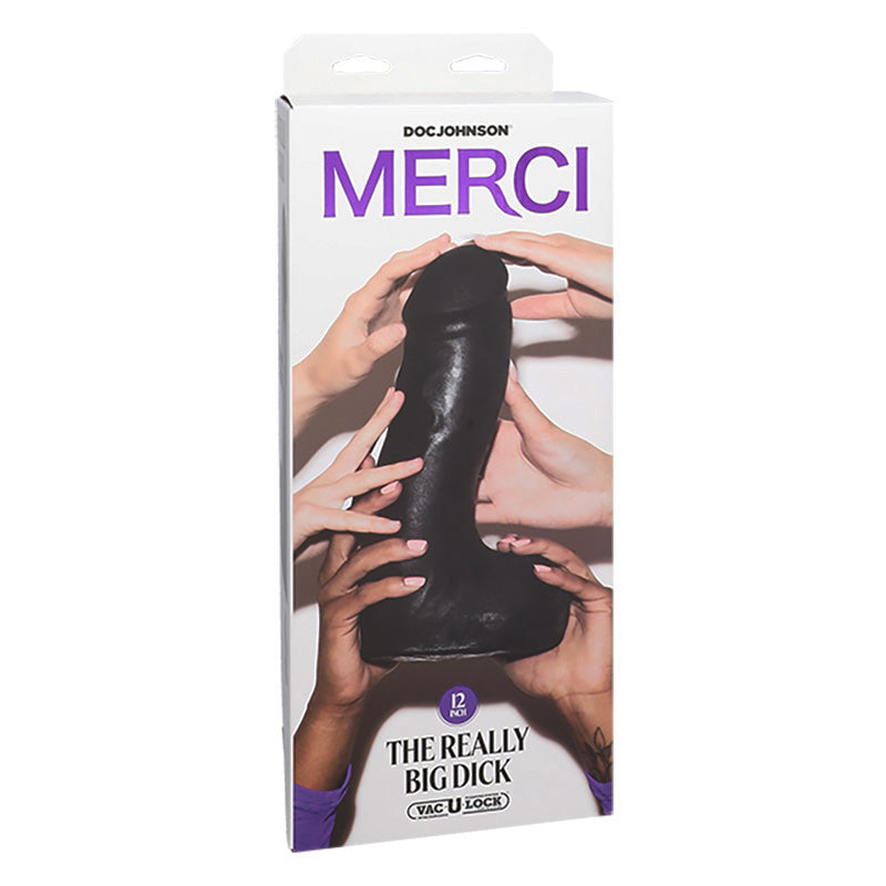 Doc Johnson Merci The Really Big Dick Black 12 Inch Dildo The Knight Moose Men's Shop Doc Johnson Merci The Really Big Dick Black 12 Inch Dildo The Knight Moose Men's Shop