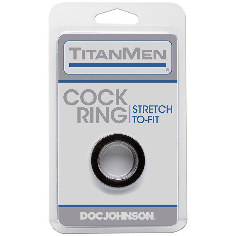 TitanMen Cock Ring - Black