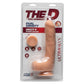 The D: Uncut D 9 Inch Ultraskyn Dildo with Balls - Vanilla
