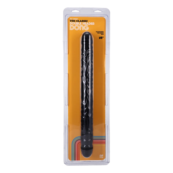 Black double-ended dildo