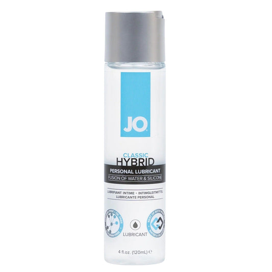 JO Classic Hybrid personal lubricant 4 oz bottle on a white background