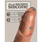 King Cock Elite Comfy Silicone Body Dock Strap-On Kit