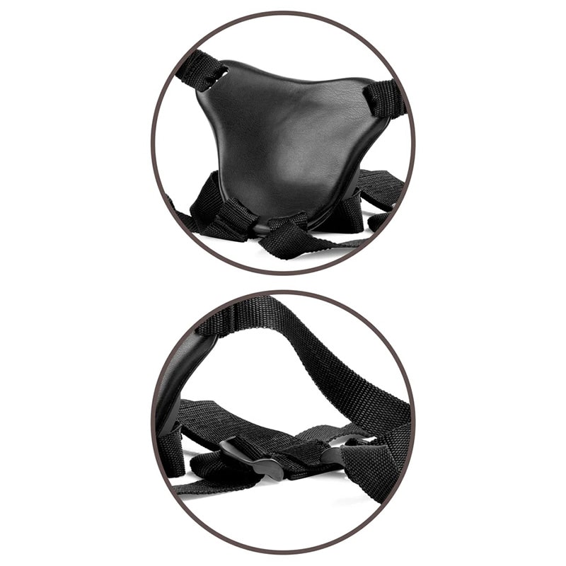 King Cock Elite Comfy Silicone Body Dock Strap-On Kit