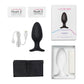 Lovense Hush 2 product with packaging, USB cable, storage pouch, and user manual on a white background